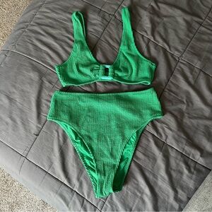 Aerie - green bikini